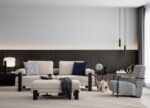 Glam Living Siyah Ayak Koltuk Takımı - Изображение 3